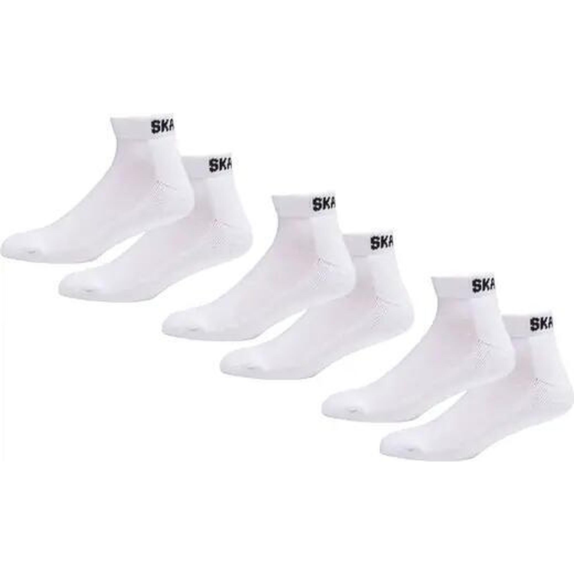 Skatepro - Skatepro Cheville Chaussettes Pack De 3 - Blanc - 46-48 - Chaussettes - Blanc - 47/50 - Decathlon