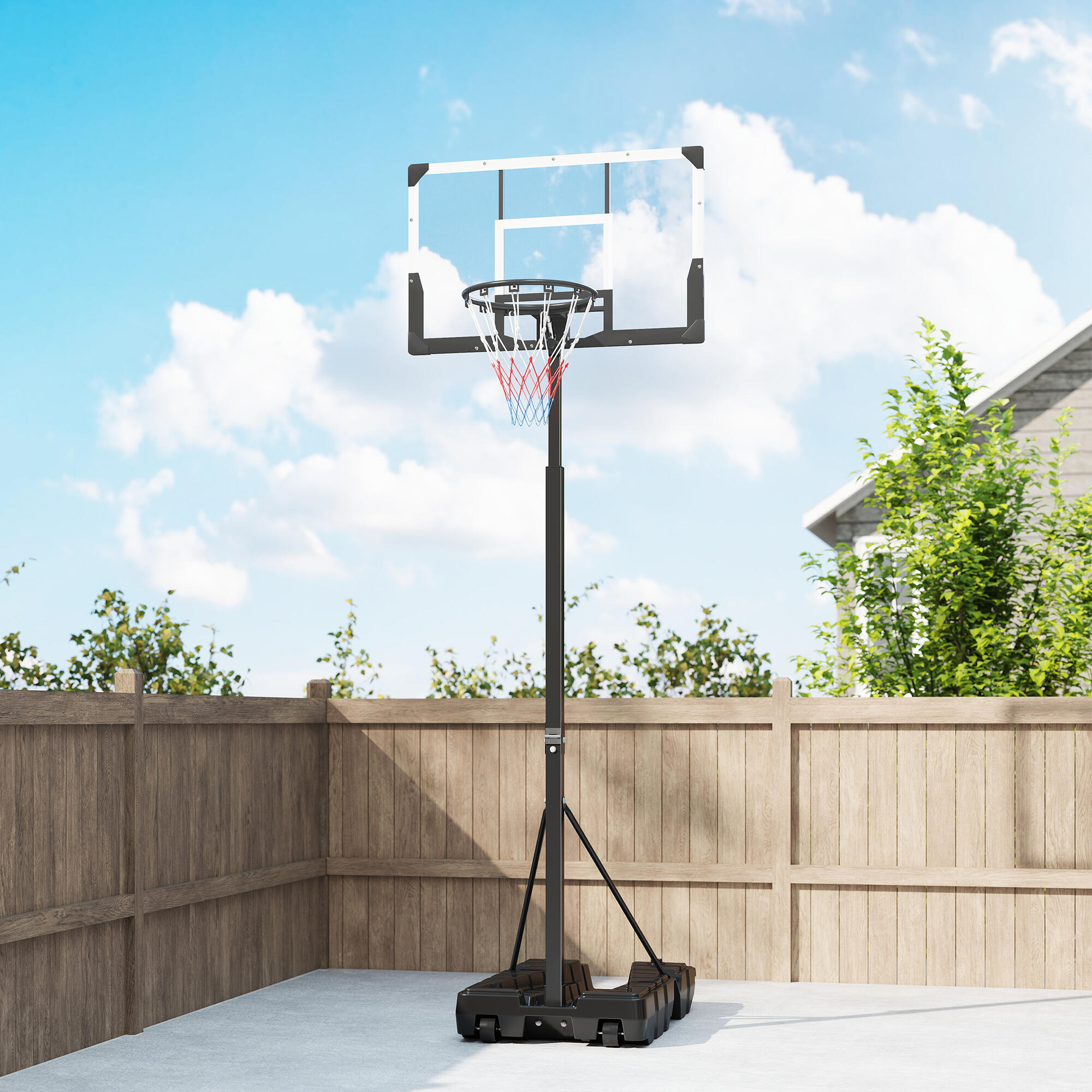 Cesta de Basquetebol SPORTNOW Preto 5/5