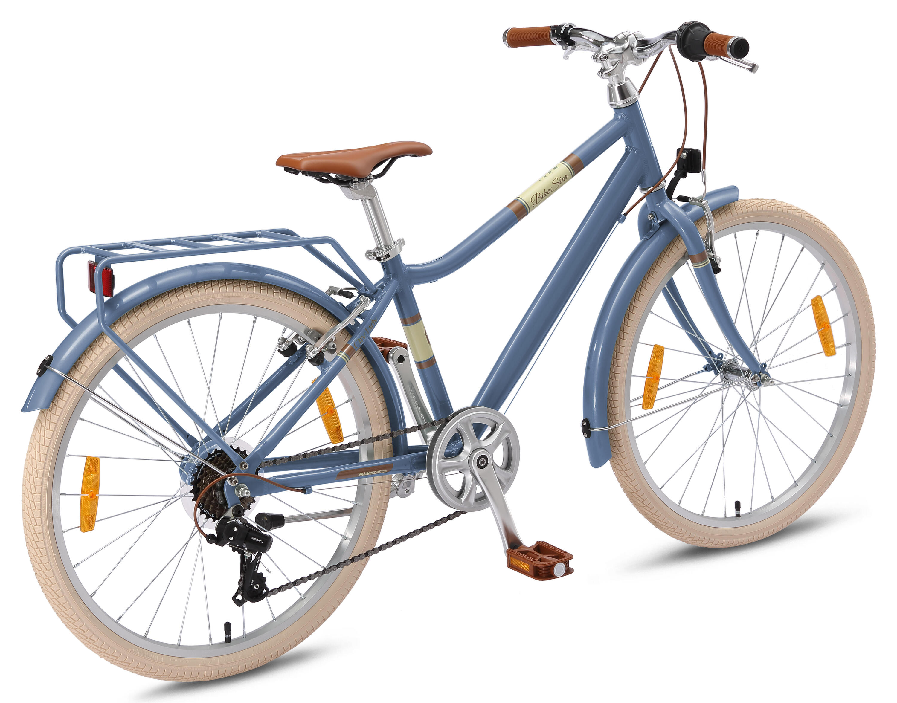 Vélo enfant 24 pouces à partir de 9 ans, VTC Classic 3/7