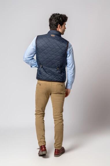 CHALECO MELTON AZUL MARINO 5/5
