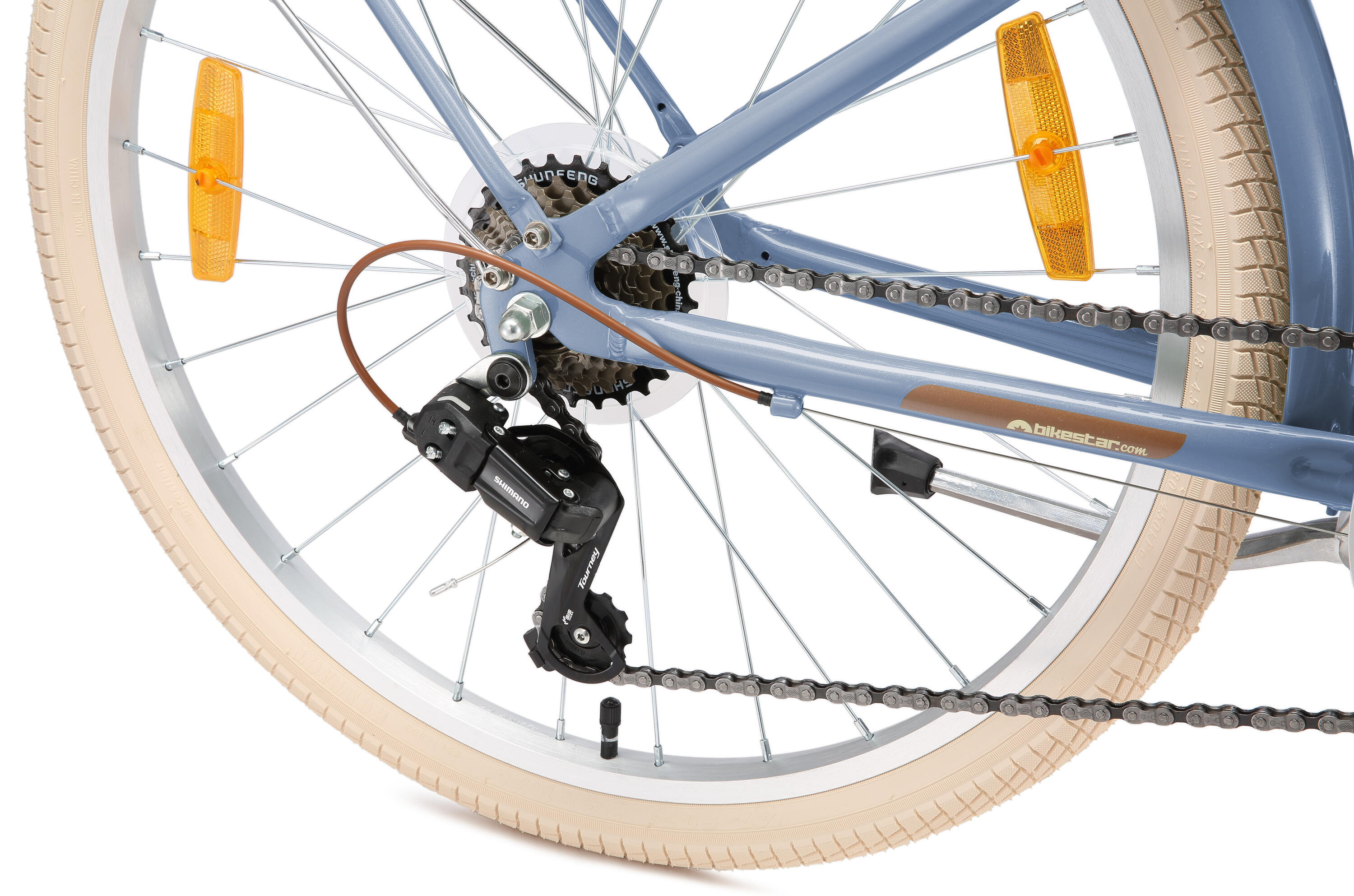 Vélo enfant 24 pouces à partir de 9 ans, VTC Classic 4/7