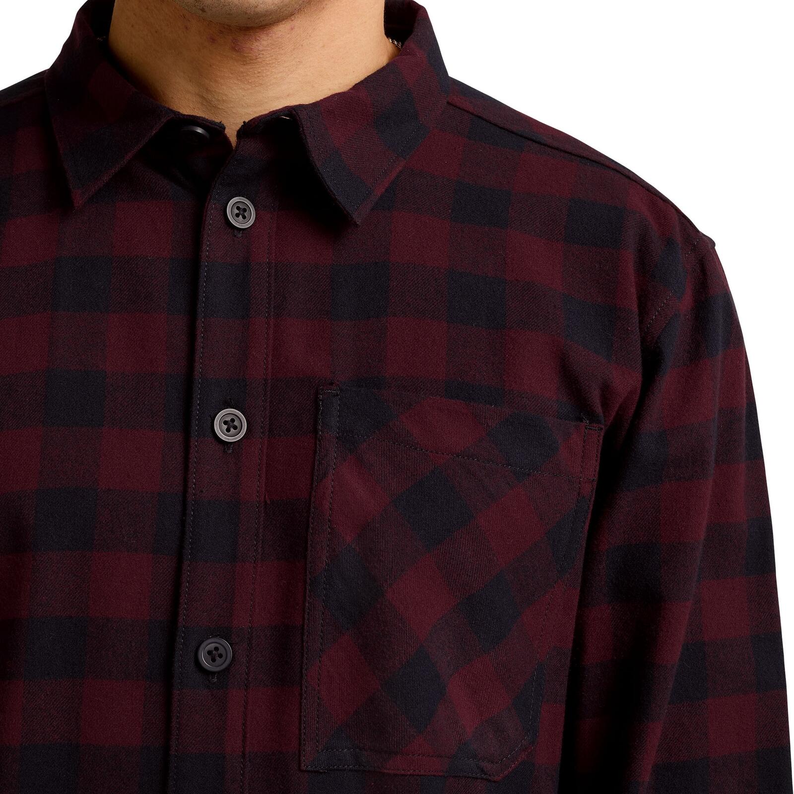 Hemd weich bequem pflegeleicht Herren - Lite Flannel Shirt M 5/6