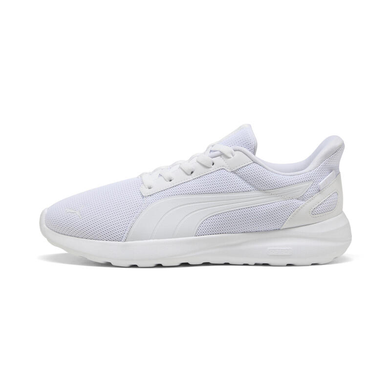Încălțăminte adulți ușoară, material mesh, Softride Cosmic Sliptech, alb PUMA