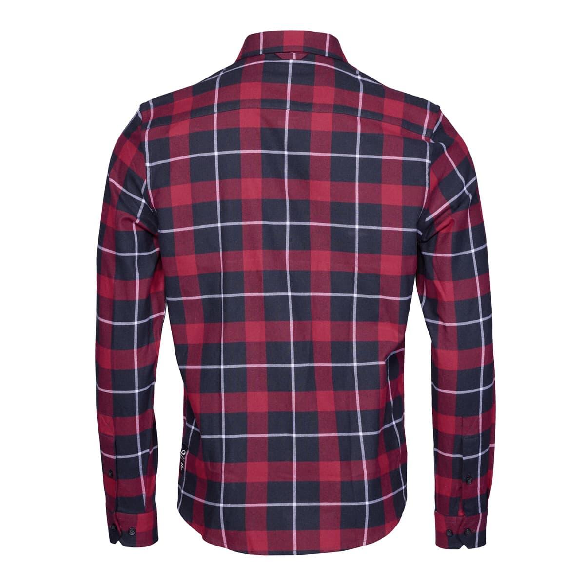 Chemise en flanelle décontractée pour hommes P - R.O.D Checker  à carreaux noir 3/3