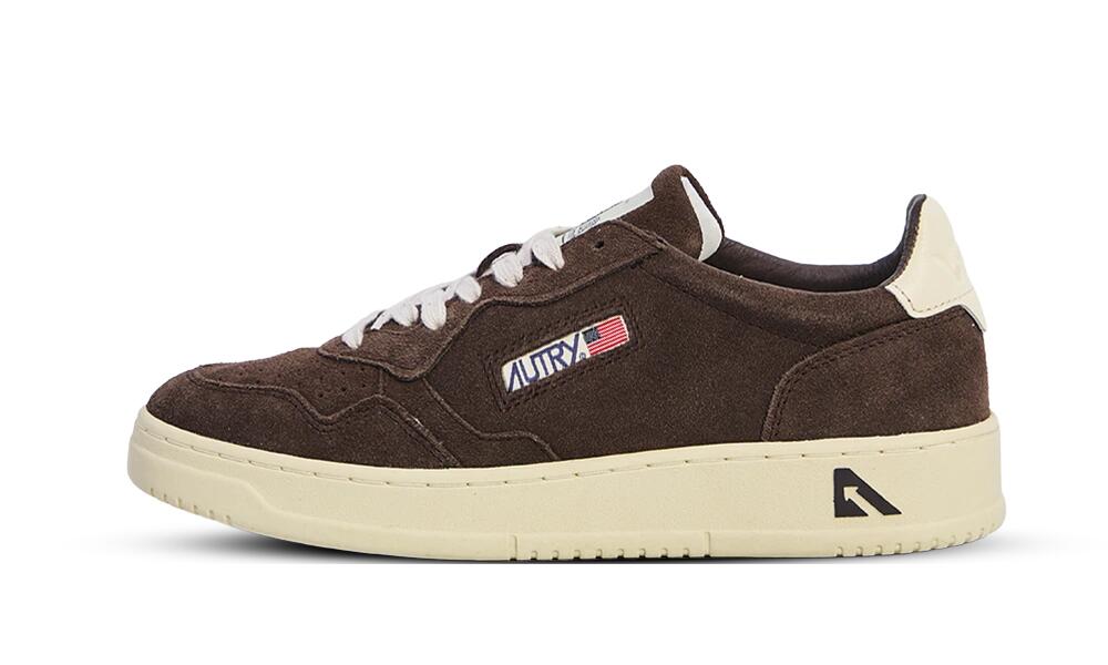 Medalist Low Women Finish Suede Moka White 1/1