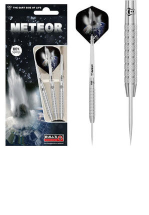 Darts Steeldarts unisex - Meteor MT6 Dartpfeile 80% Tungsten Darts-Set Anfänger