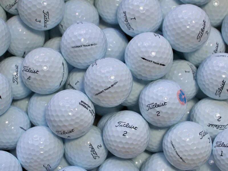 24 Balles de Golf Titleist NXT Tour S d’Occasion – Lakeballs 2/2