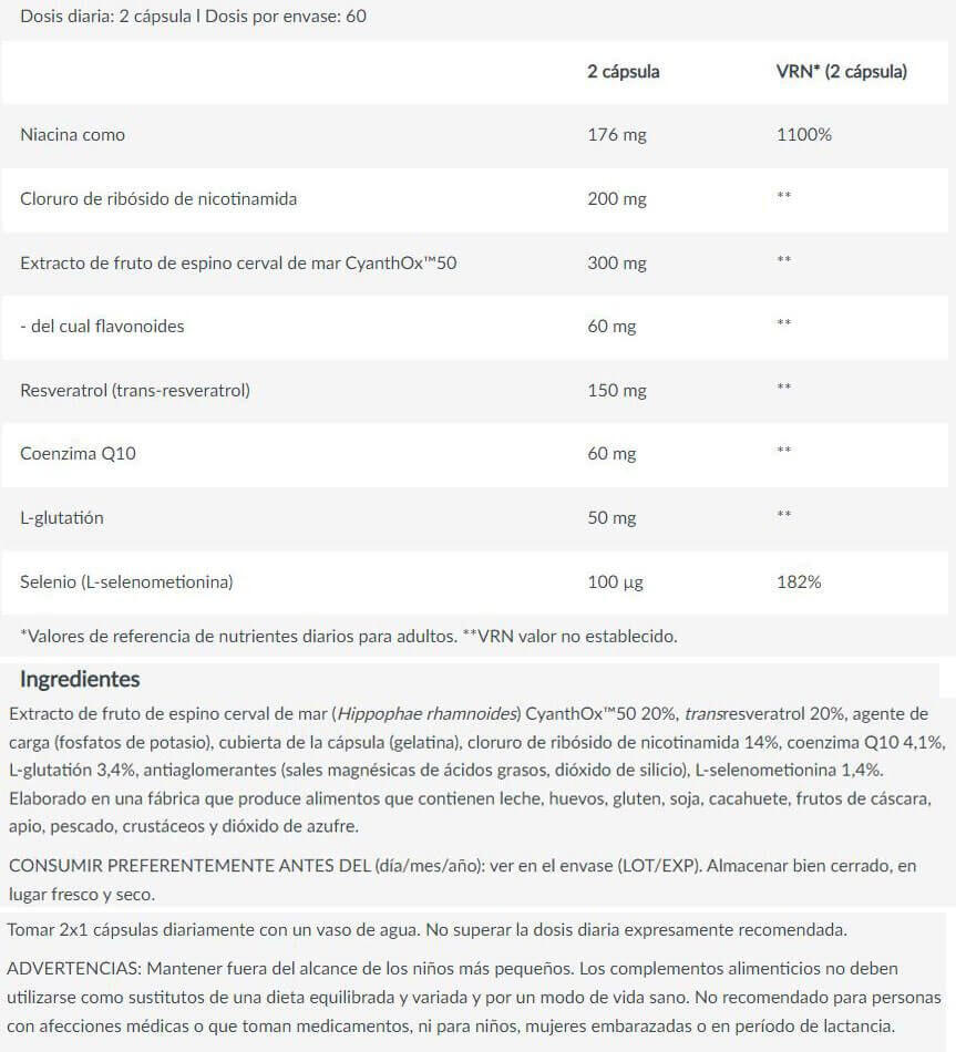 Lifelong 360 - 60 capsules de Biotech USA 3/4