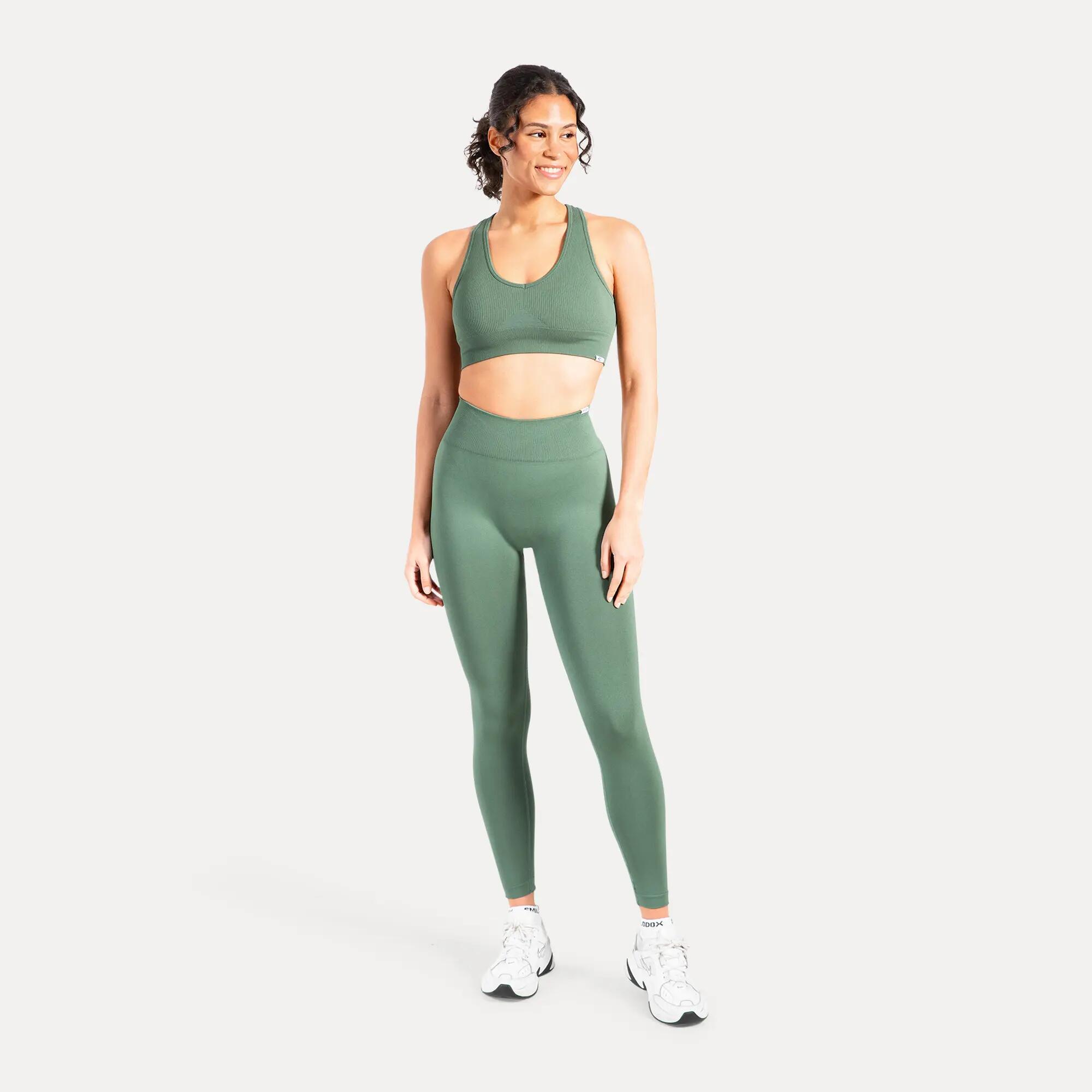 Damen Sport BH Amaze Pro Olive 3/5