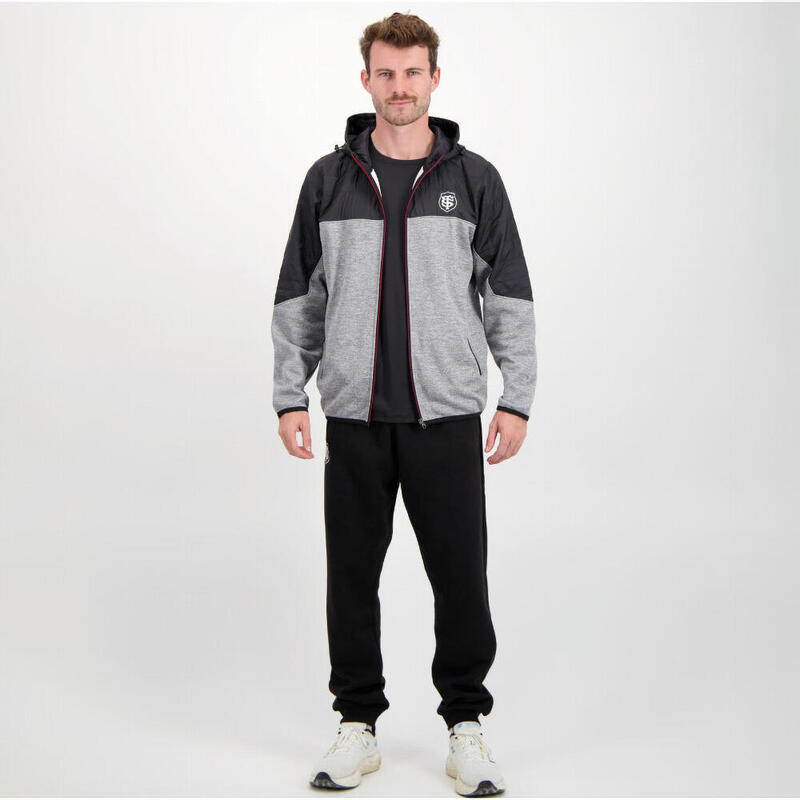 Costum de antrenament pentru bărbați Adi Stade Toulousain Rugby Negru