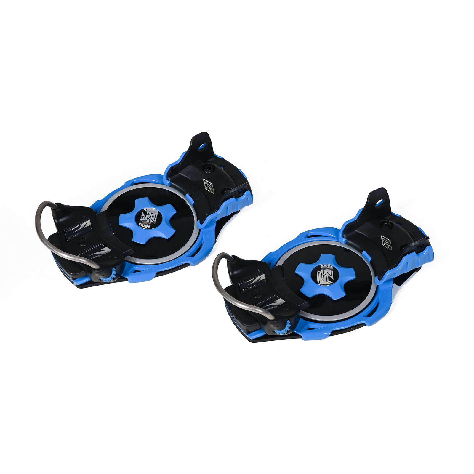 Fijación de placa para snowboard F2 Intec Titanium Edición Especial M Azul 2/2