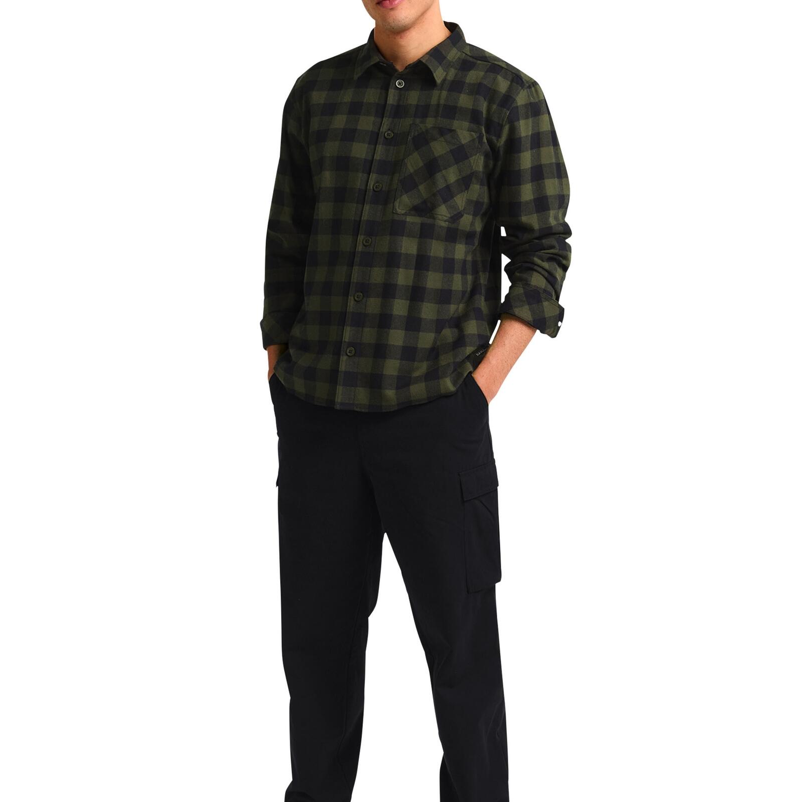 Hemd weich bequem pflegeleicht Herren - Lite Flannel Shirt M 3/6