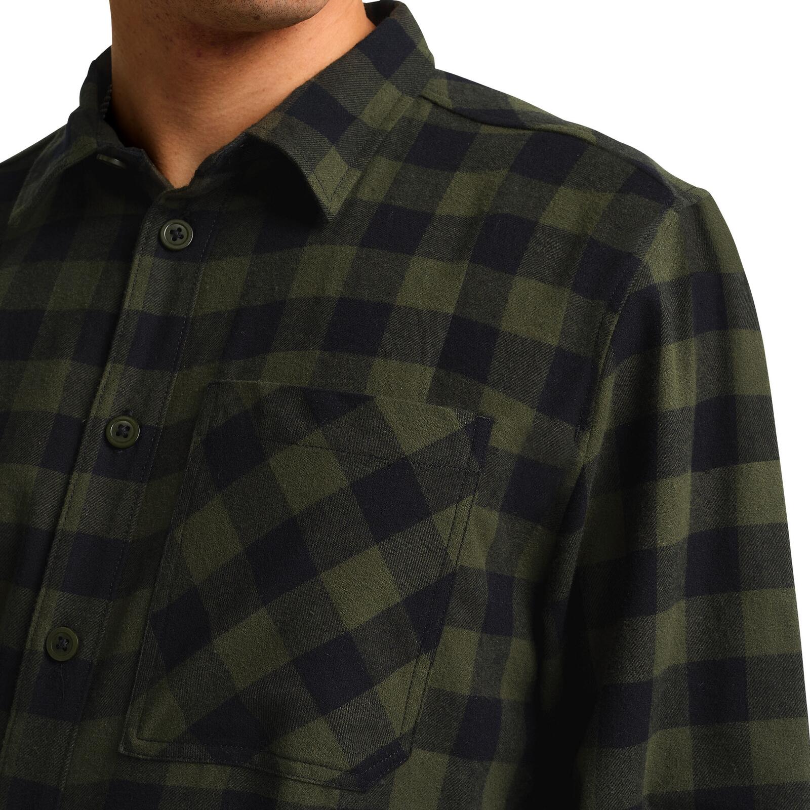 Hemd weich bequem pflegeleicht Herren - Lite Flannel Shirt M 5/6