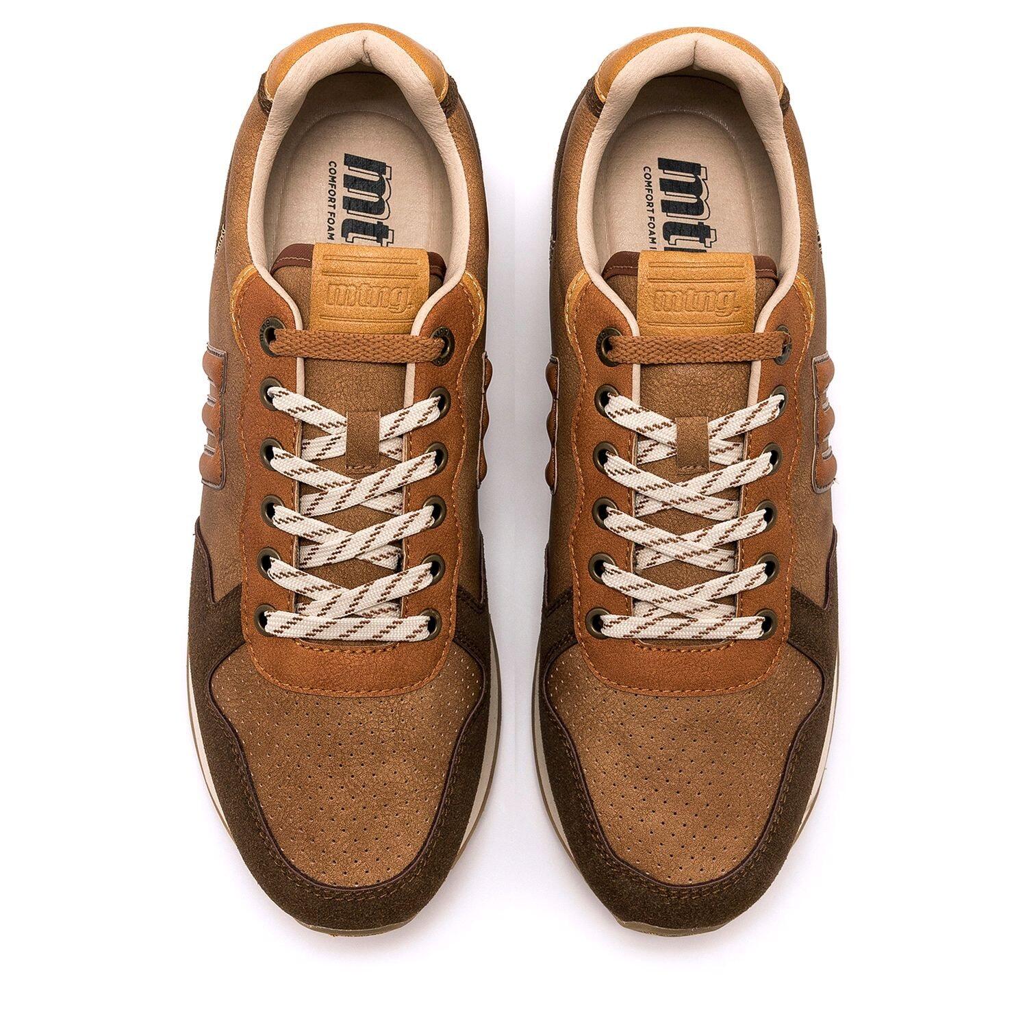 Sneakers Uomo MTNG Porland Marrone 4/6