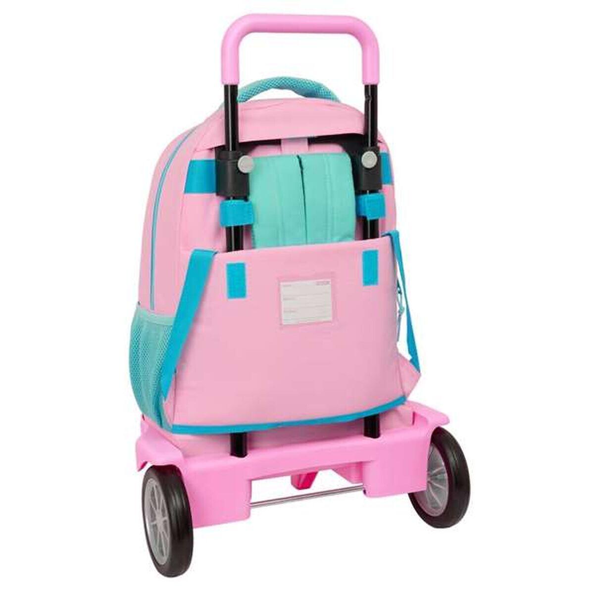 Cartable à roulettes BENETTON Dolce Rose 2/2