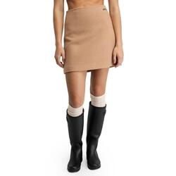 Mini-jupe en laine femme Tivoli-W Sand Beige