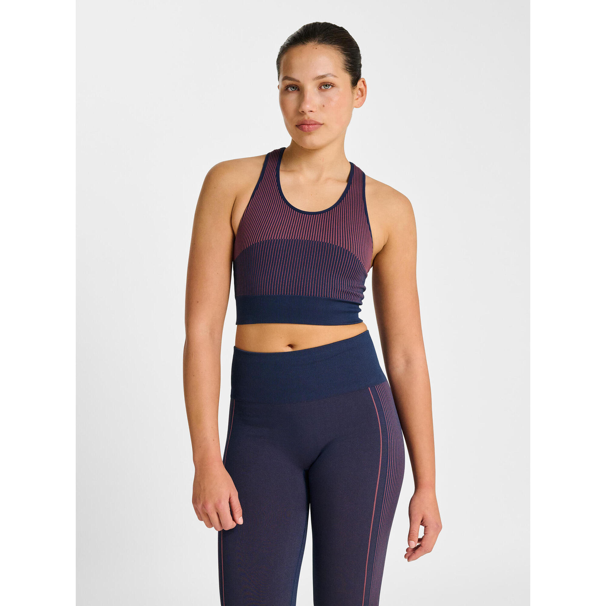 Hummel - Enfiler Sac Banane Hmlyoga Femme Hummel - Brassière - Bleu|vert - 42 M/l - Decathlon