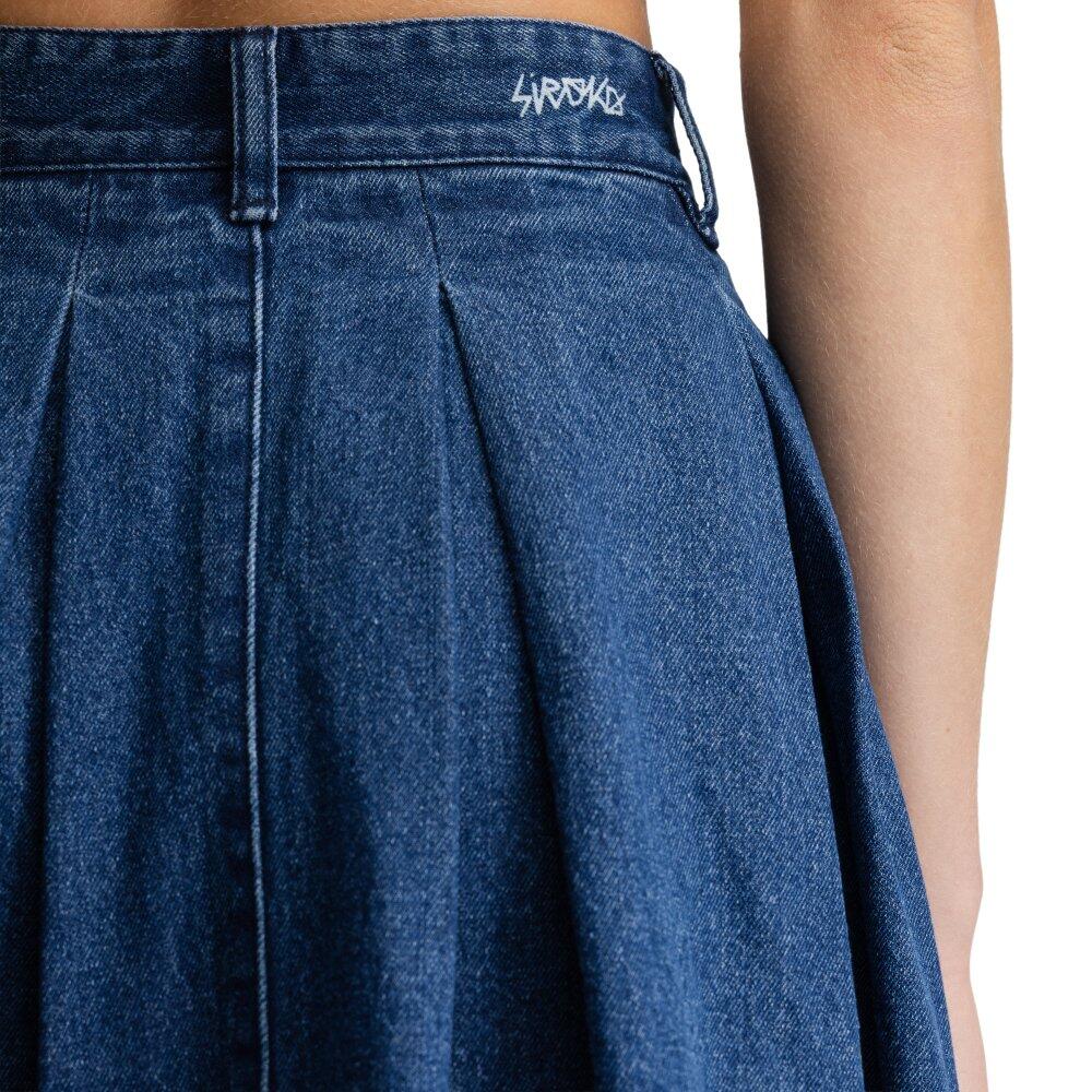 Jupe en denim femme Alamo-W Blue Bleu 4/7