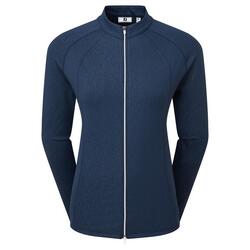 Veste intermédiaire zippée Footjoy pour femme, bleu marine