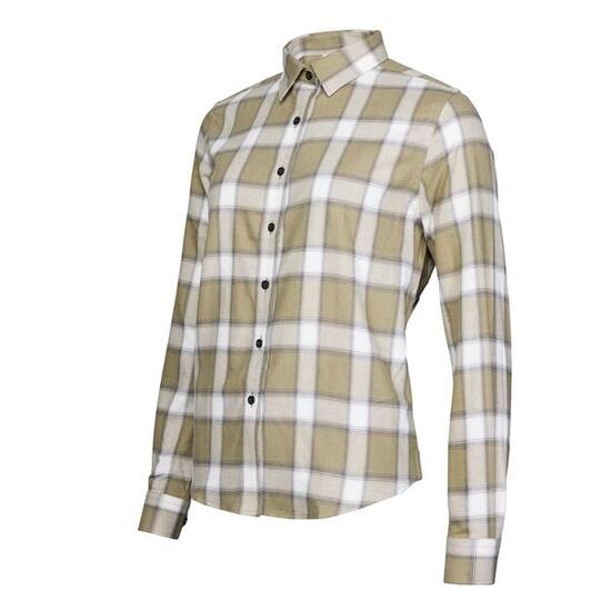 Camicia di flanella femminile a quadri P - R.O.D. kaki a quadri