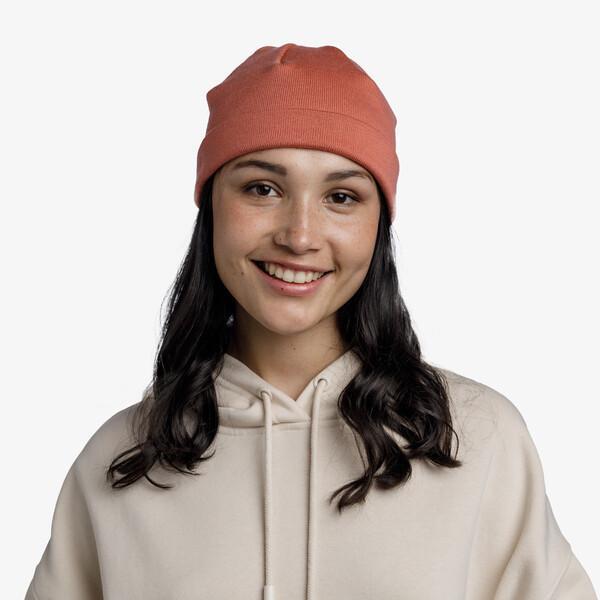 Gorro Knitted Unisex Buff Rojo 3/5