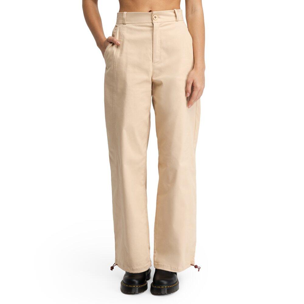 Women ’s straight-leg twill pants Cypher-W Sand Beige