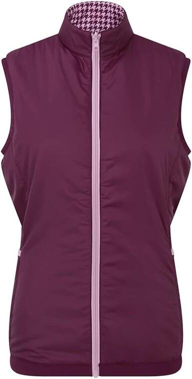 Gilet de golf réversible Footjoy pour femme, violet FOOTJOY