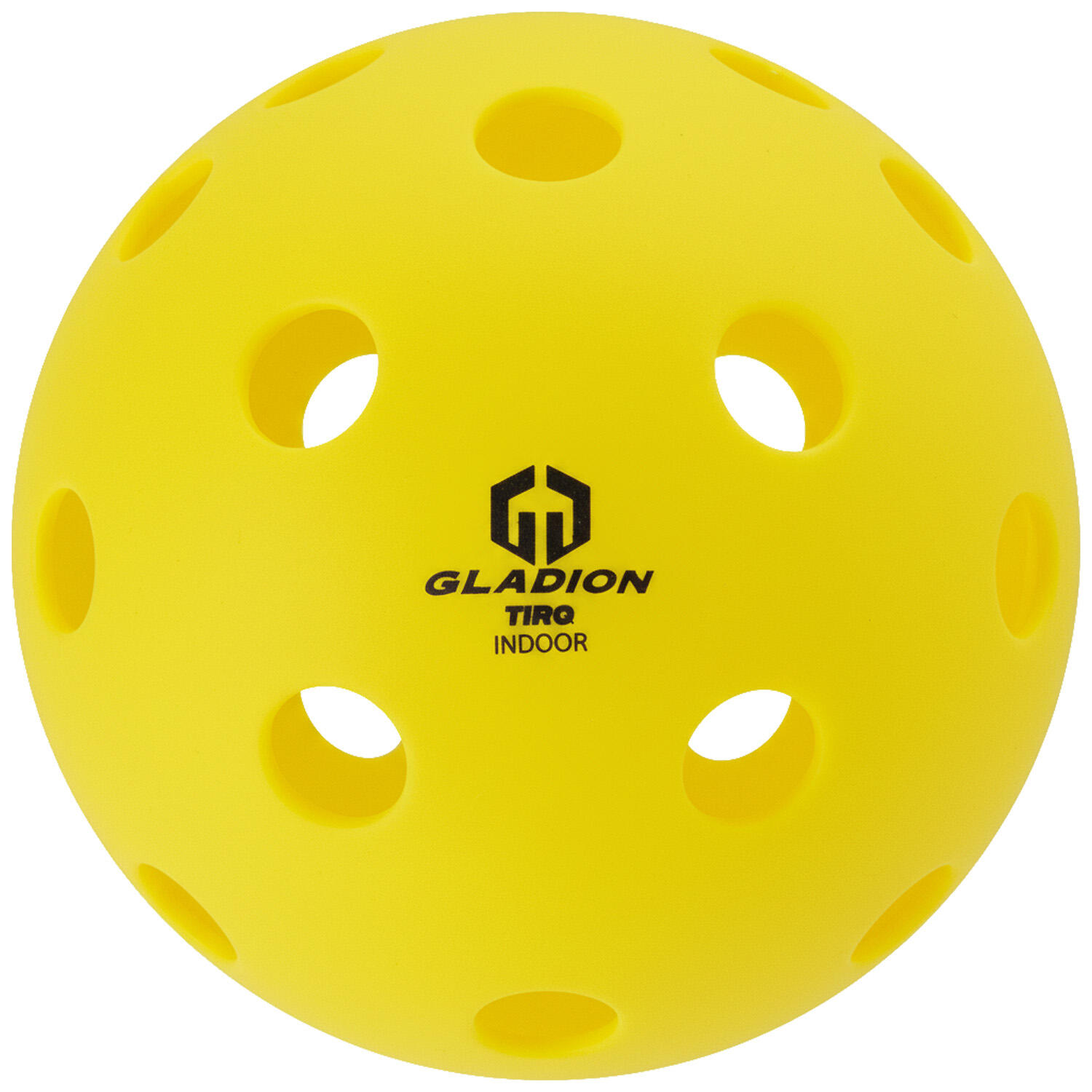 Conjunto de 4 bolas de pickleball TIRQ para quadras cobertas - Amarelas 5/5