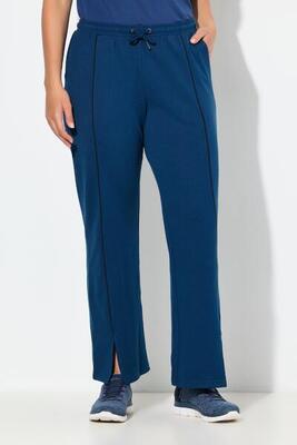 Dames joggingbroek biezen rechte pijp elastische tailleband