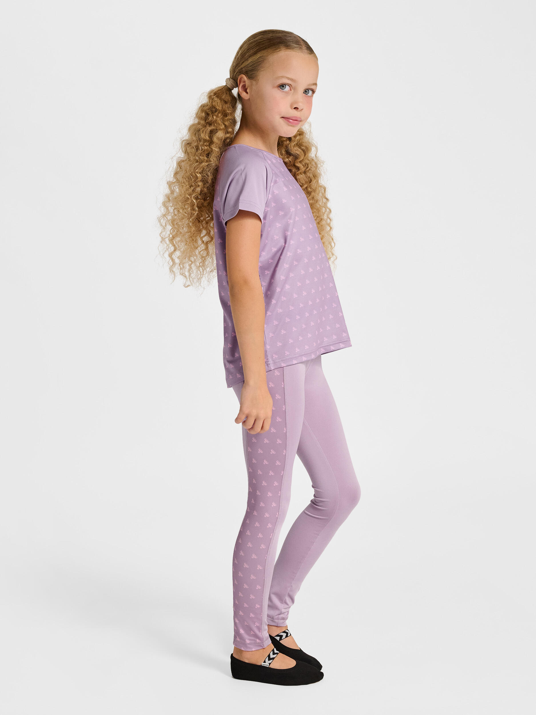 Enfiler T-Shirt Hmljr Mix Fille 3/7