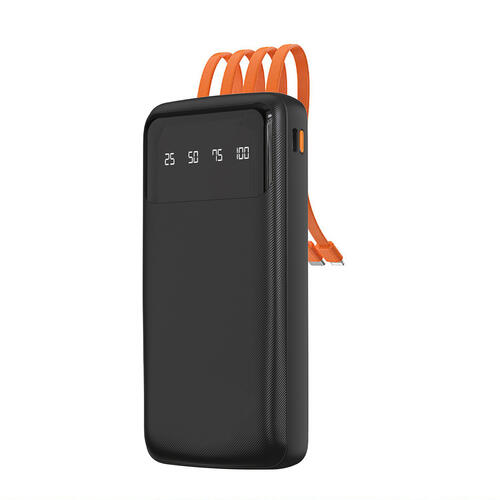 DUDAO Dudao K6Pro 10000mAh Power Bank USB/USB-C/Lightning Black
