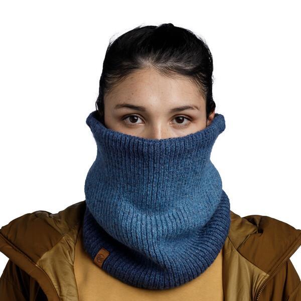 Braga de cuello Knitted & Fleece Unisex Buff Azul 6/7