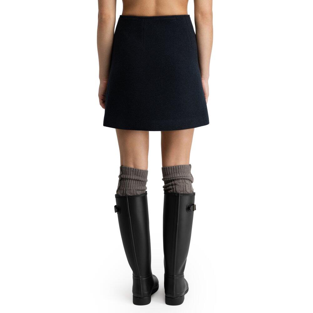 Falda corta lana mujer Tivoli-W Black Negro 2/6