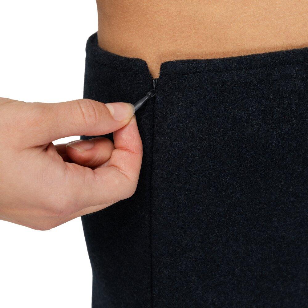 Falda corta lana mujer Tivoli-W Black Negro 4/6