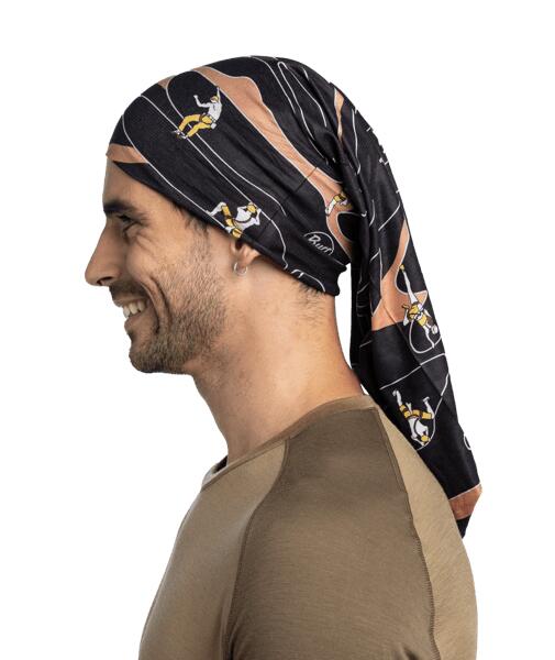 Braga de cuello CoolNet UV® Unisex Buff Negro 6/7