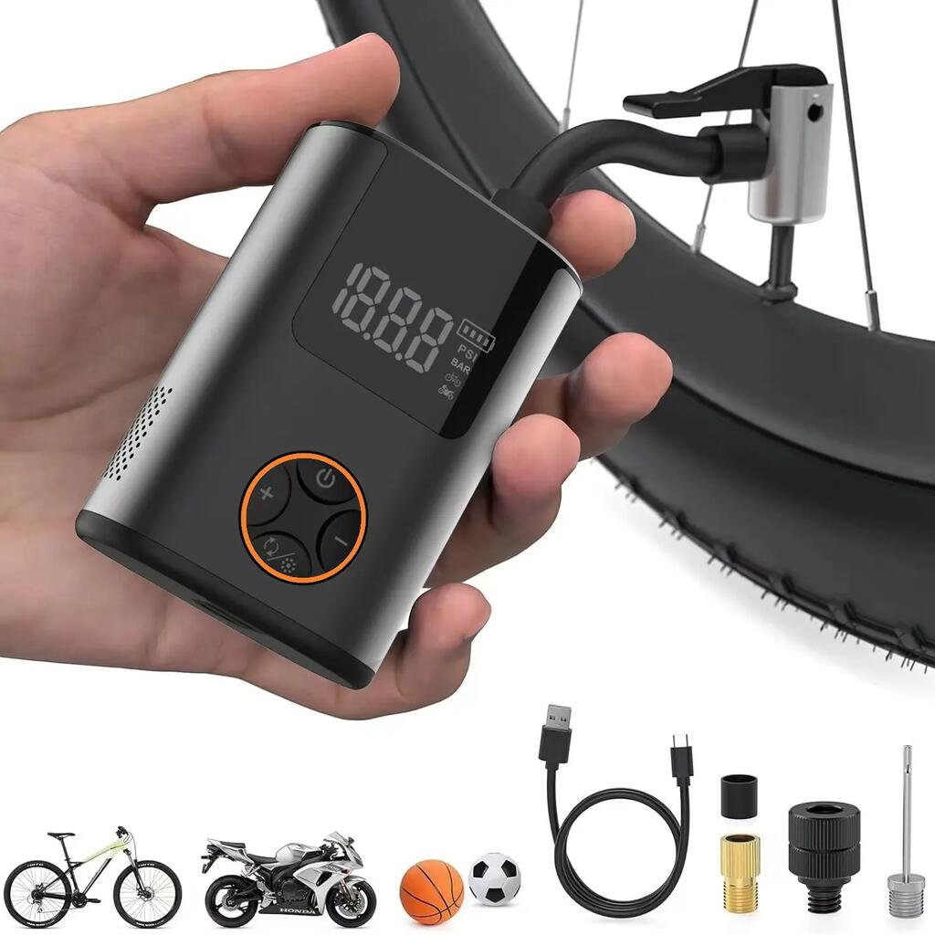 Mini electric air pump 150 PSI – portable 600 mAh compressor
