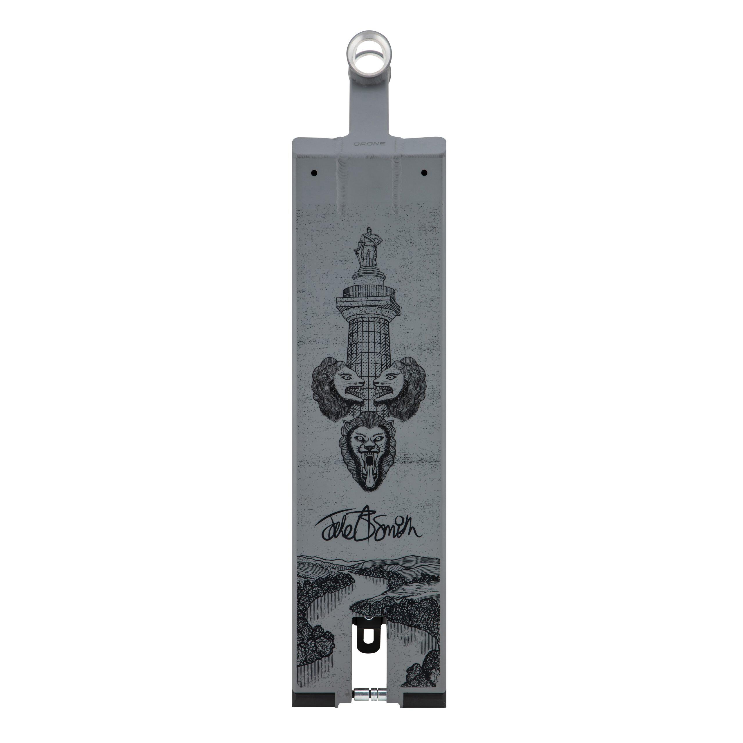 Deck Trottinette - Jake B Smith Signature - Grey - 6 x 22 - Drone Scooter 3/4