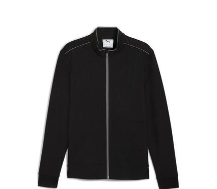 Veste de golf Puma Cloudspun Fleece Hyb pour homme, noire