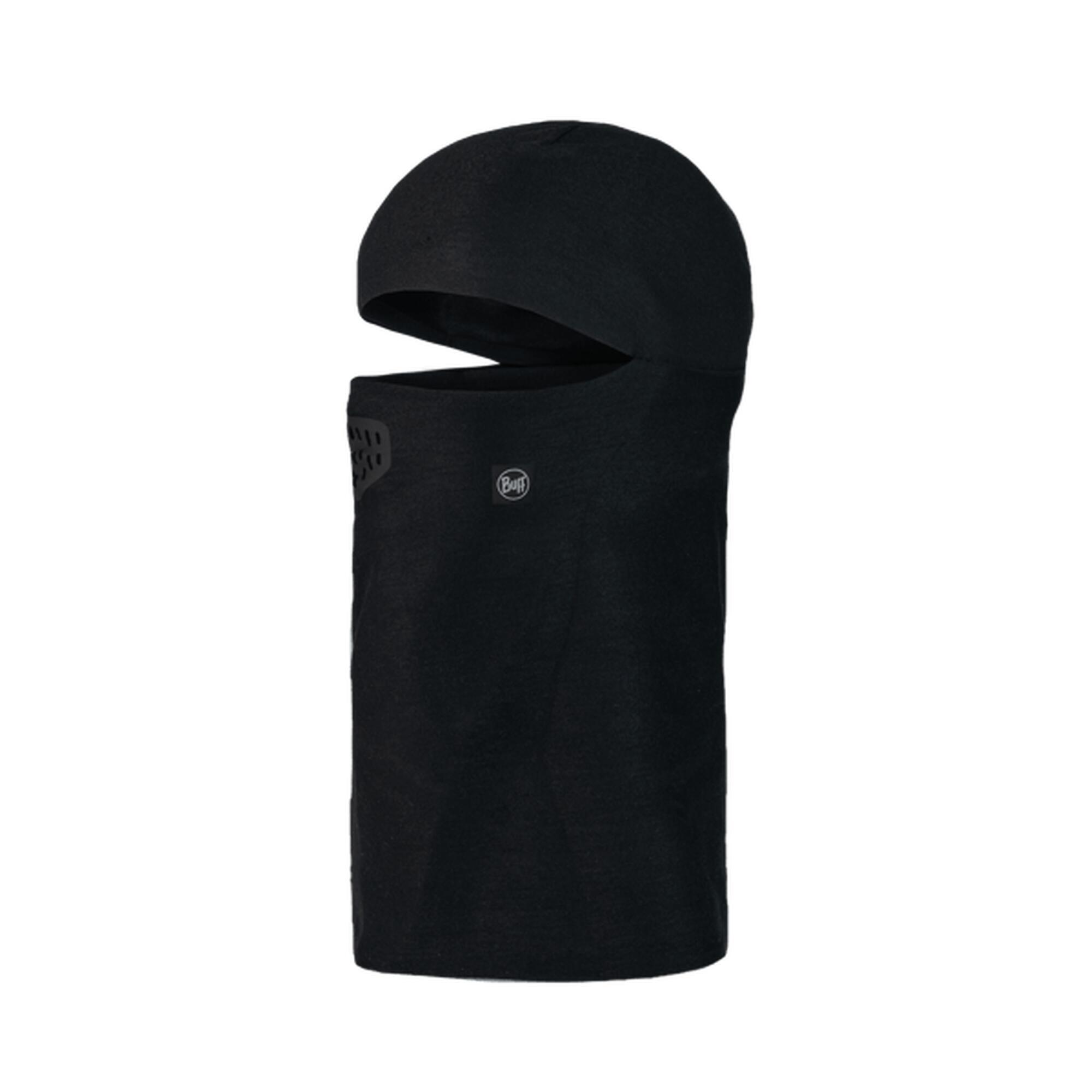 Kominiarka dziecięca Buff Thermonet Hinged Balaclava - solid black
