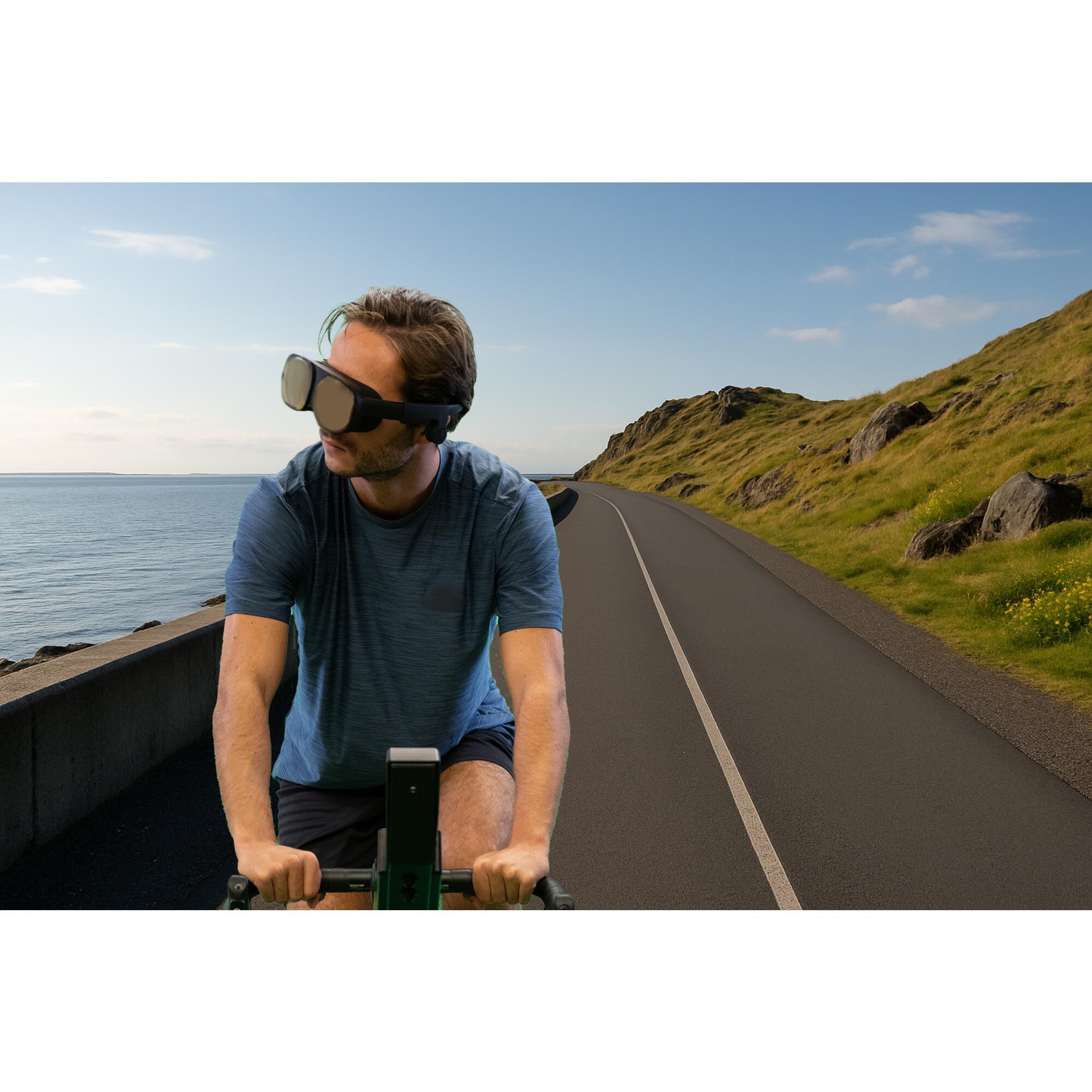 Kinomap - Lunettes De Réalité Virtuelle Pour Cycling Indoor Kinomap Vr Pro-3 - Casque Réalité Virtuelle - No Size - Decathlon