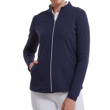Chaqueta Golf Footjoy Full zip Midlayer Mujer Azul Marino