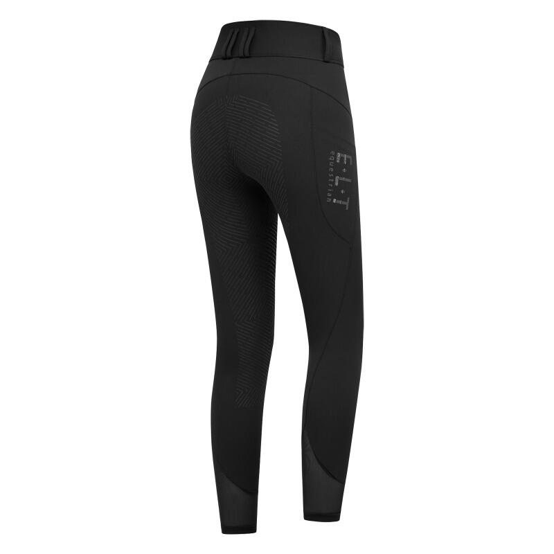 Pantaloni echitație ELT Pam cu grip complet pentru fete