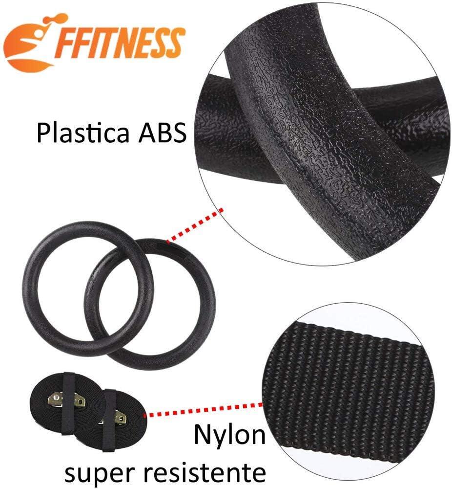 Anneaux de Gymnastique Olympiques pour Fitness et Musculation FF 3/5
