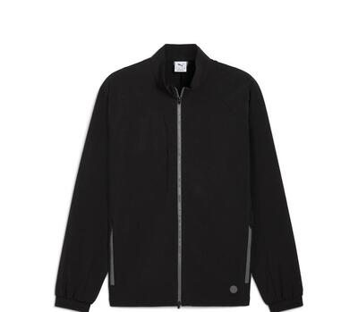 Giacca da golf Puma Cypress Softshell da uomo nera