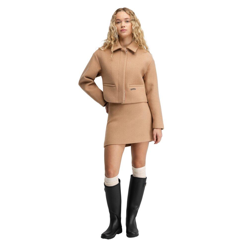 Veste courte en laine femme Strodet-W Sand Beige 3/6