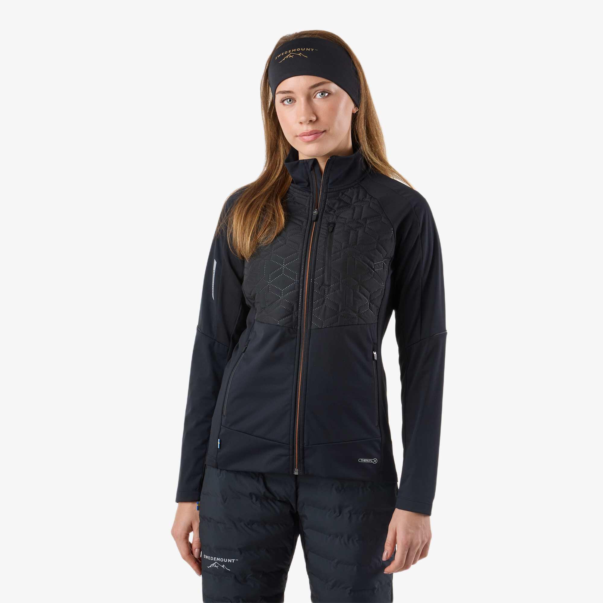Swedemount - Veste Ski De Fond Femme Imperméable Respirante Core X.c W - Veste - Noir - Decathlon