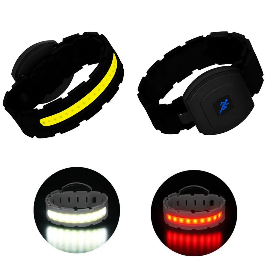 COB LED USB-C safety armband – 3 modes – IPX4 – 42 g