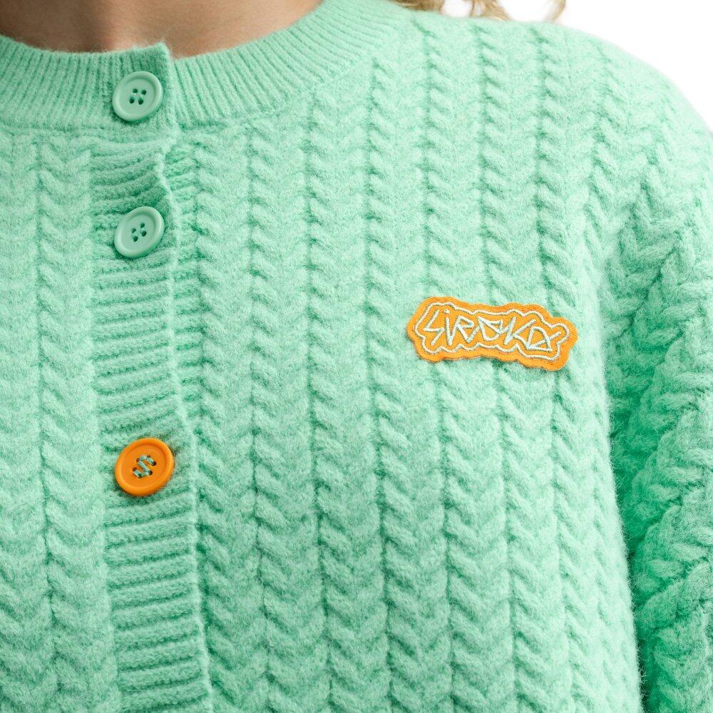 Cardigan en maille femme Apollo-W Green Vert 5/7