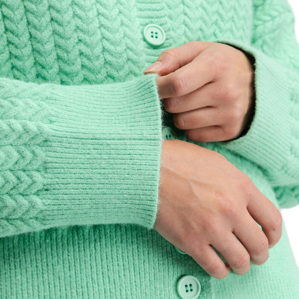 Cardigan en maille femme Apollo-W Green Vert 4/7