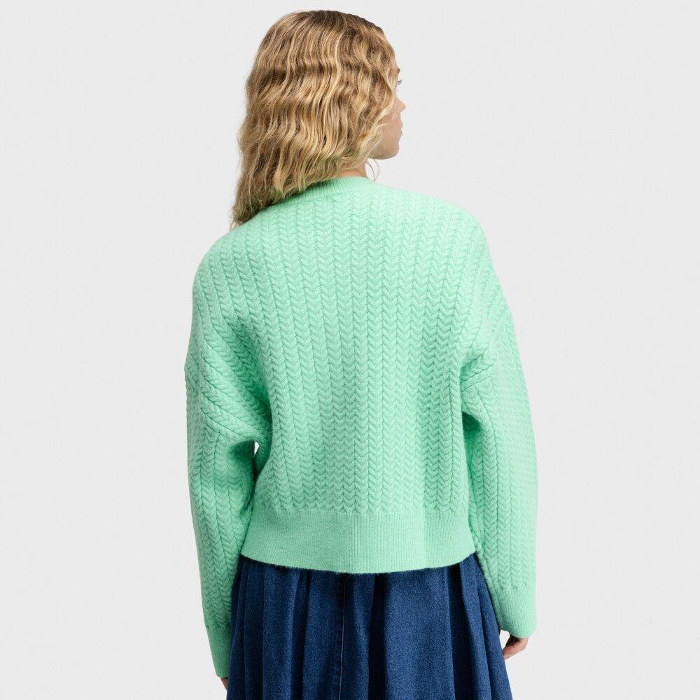 Cardigan en maille femme Apollo-W Green Vert 6/7